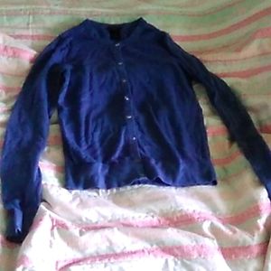 Blue Cardigan shirt